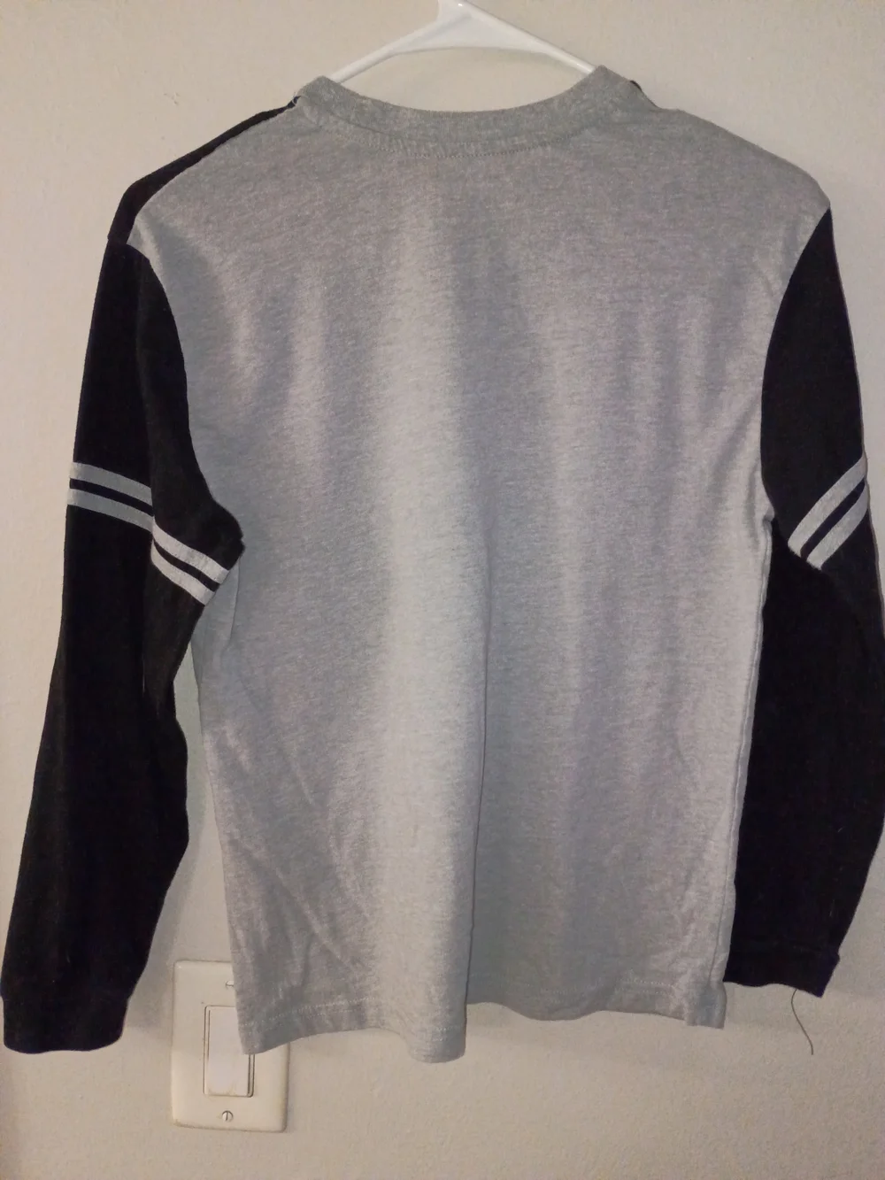 Freddy Kids Grey & Black Long-Sleeve Graphic Tee